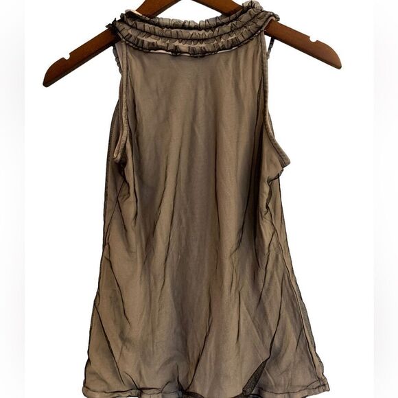 The Limited Tank Top Black Tulle Overlay XS - Picture 3 of 6